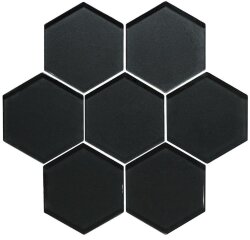 Мозаїка Metallic Hexagon Hera 38.6x29.8 Glassworks Original Style