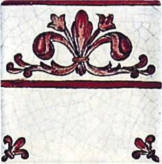 Декор (10x10) Calliope Greca IDecori Le Greche EGli Angoli - Cotto Salernitano з колекції Cotto Salernitano Giovanni De Maio