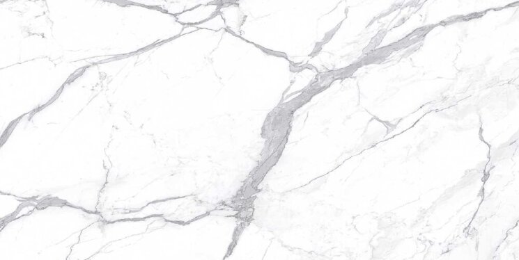 Декор Statuario Extra Lappato Lucido Book Match A 162x324 Marmi Level з колекції Marmi Level