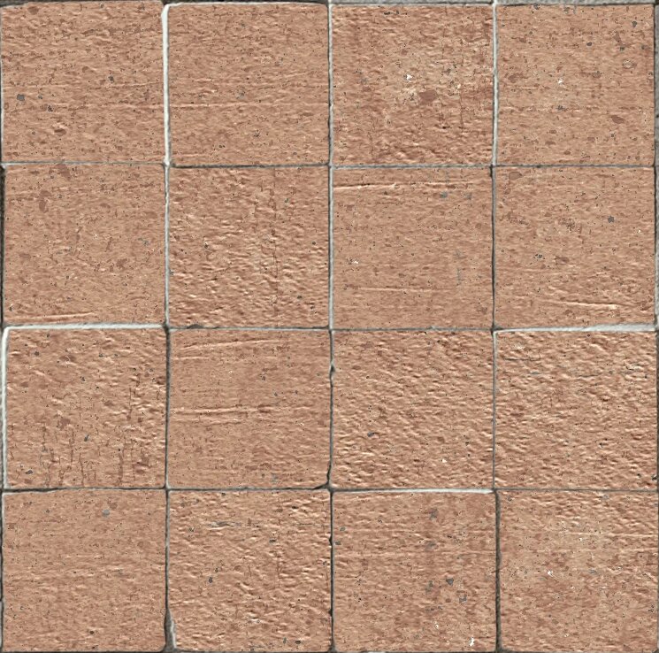 Мозаїка 30x30 TE114 MATTONE MOSAICO 7,5X7.5 Kronos Terra Crea з колекції Terra Crea Kronos