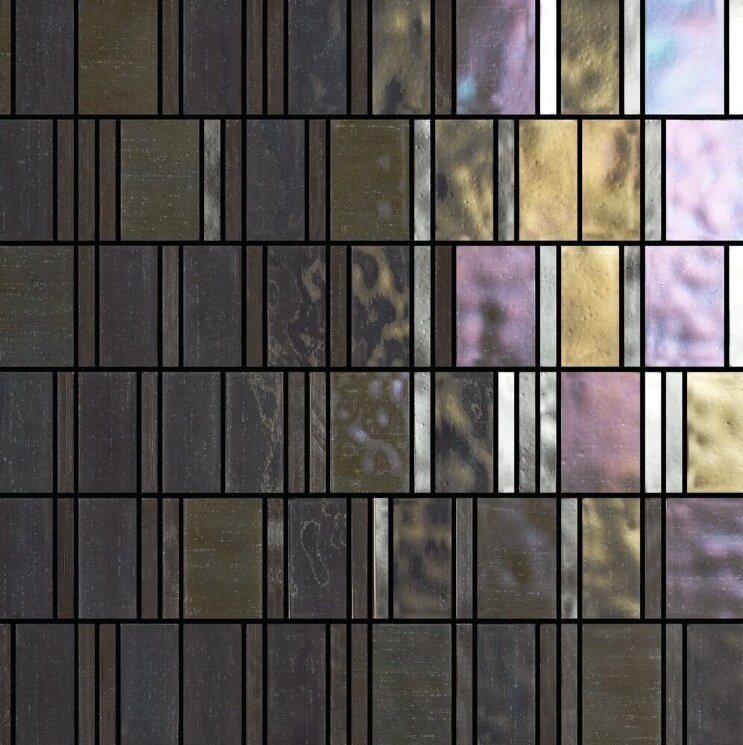 Мозаїка (32.7x32.7) DC525 Mosaicmashcoal - Mash з колекції Mash Aleluia