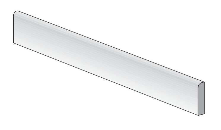 Плінтус (8x60) 0019623 Twins Alpes Grigio Battiscopa(Smuss Artigianale) - Twins з колекції Twins Polis