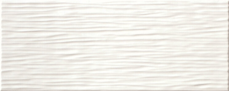 Плитка (20x50) Progetto White Ondine Bianco - Progetto White з колекції Progetto White Il Cavallino