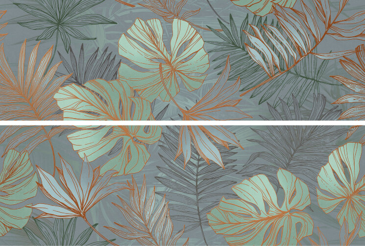Декор 30x90 Jungle Decoro Ice Ab Rett. - Civico 38 - 48333 з колекції Civico 38 Polis