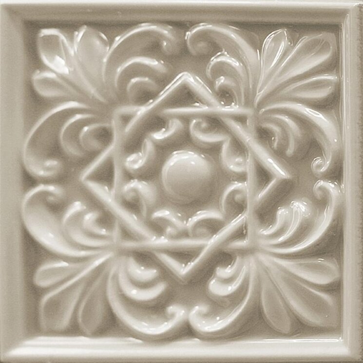 Декор Clasic 1 Ivory 15x15 Plus Cevica з колекції Plus Cevica