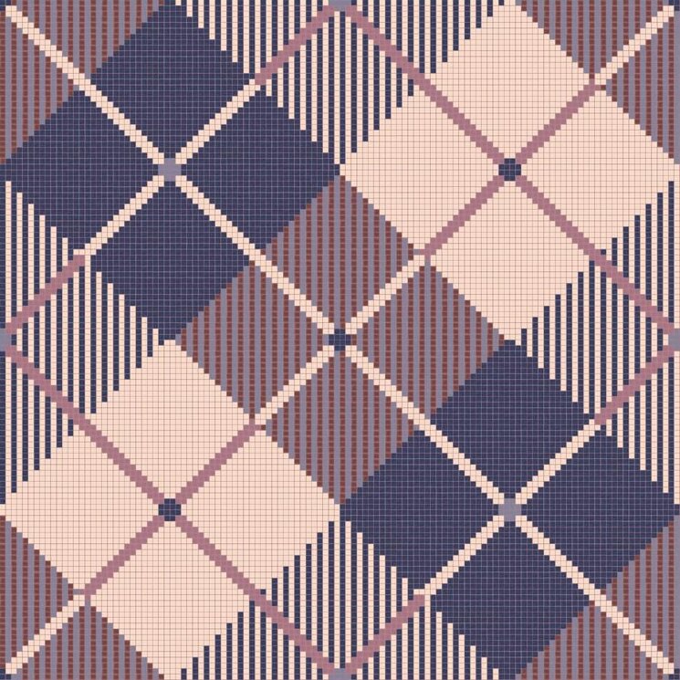 Мозаїка William Purple 129.1x129.1 Decori 10 Bisazza з колекції Decori 10 Bisazza Мозаїка William Purple 129.1x129.1 Decori 10 Bisazza з колекції Decori 10 Bisazza