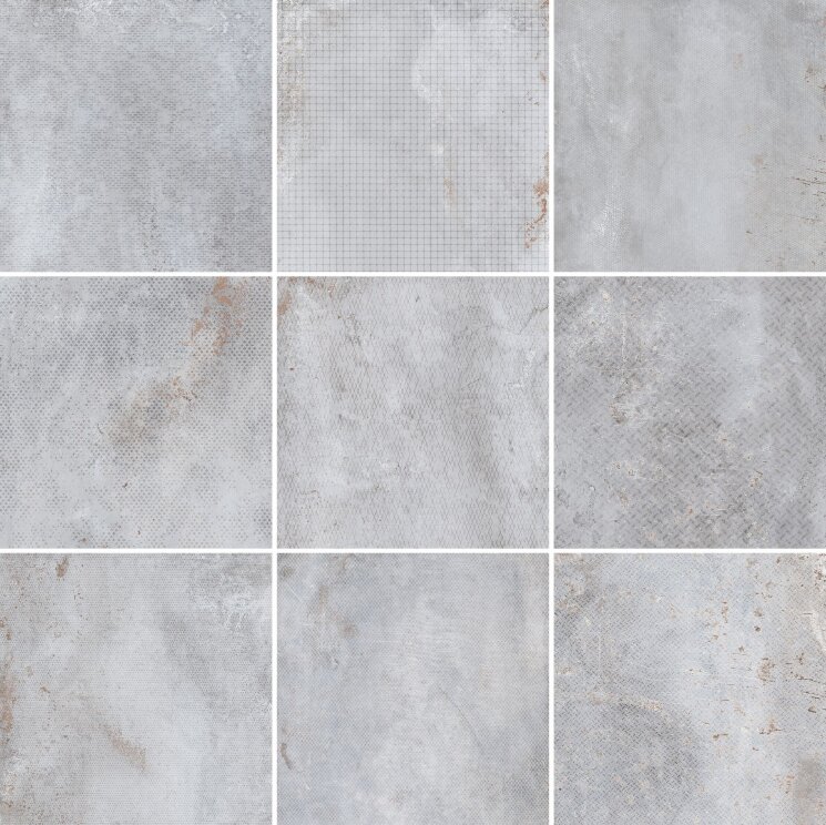 Плитка 60x60 Pewter Dec. - Melt - 7ME9 з колекції Melt Astor Плитка 60x60 Pewter Dec. - Melt - 7ME9 з колекції Melt Astor