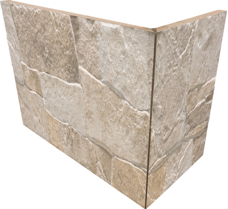 Кутовий елемент 20x10x15 Lyon Angolo Est Sand - Lyon - J88646 з колекції Lyon Rondine