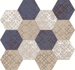 Мозаїка (30x35) Etro Hexagon Mosaic Mix02 - Etro