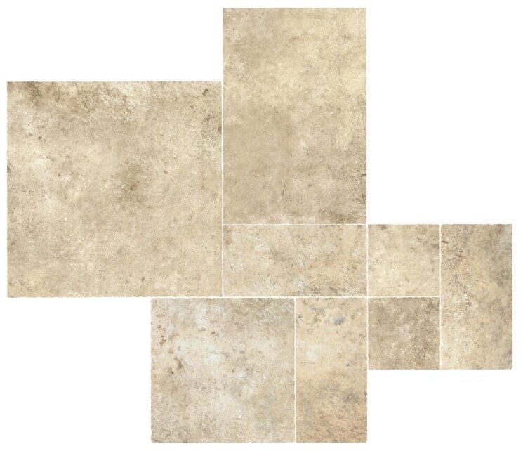 Декор Aix Blanc Kit Multiformato Tumbled A04X з колекції Aix Atlas Concorde