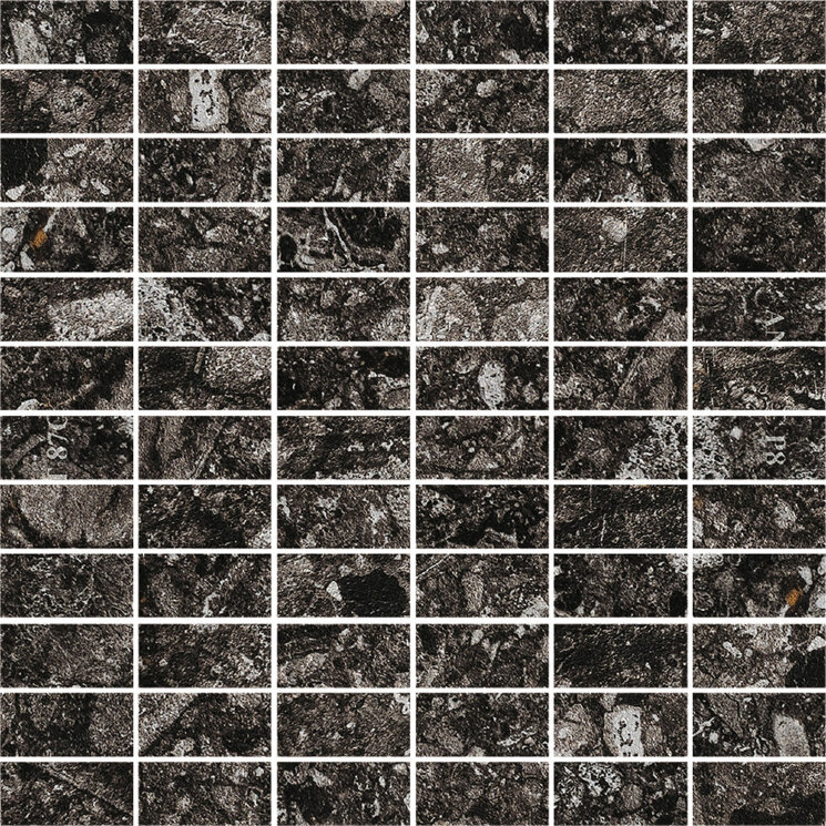 Мозаїка 30x30 Svart Rr 03 Mattoncino Nat - Norr 2.0 - OF48 з колекції Norr 2.0 Mirage