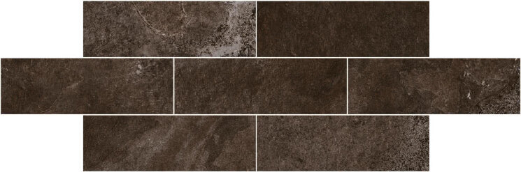 Плитка (7.7x23.6) 172044 Des Alpes Muretto Bruno - Des Alpes з колекції Des Alpes Settecento