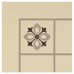 Декор Bohemia Corner Light Grey Dark Grey And Black On White 15.1x15.1 Odyssey Original Style Декор Bohemia Corner Light Grey Dark Grey And Black On White 15.1x15.1 Odyssey Original Style