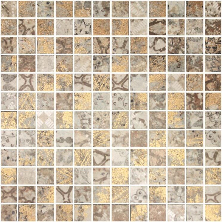 Мозаїка Mosaico Scaligeri 32.5x32.5 Fresco Naxos з колекції Fresco Naxos Мозаїка Mosaico Scaligeri 32.5x32.5 Fresco Naxos з колекції Fresco Naxos