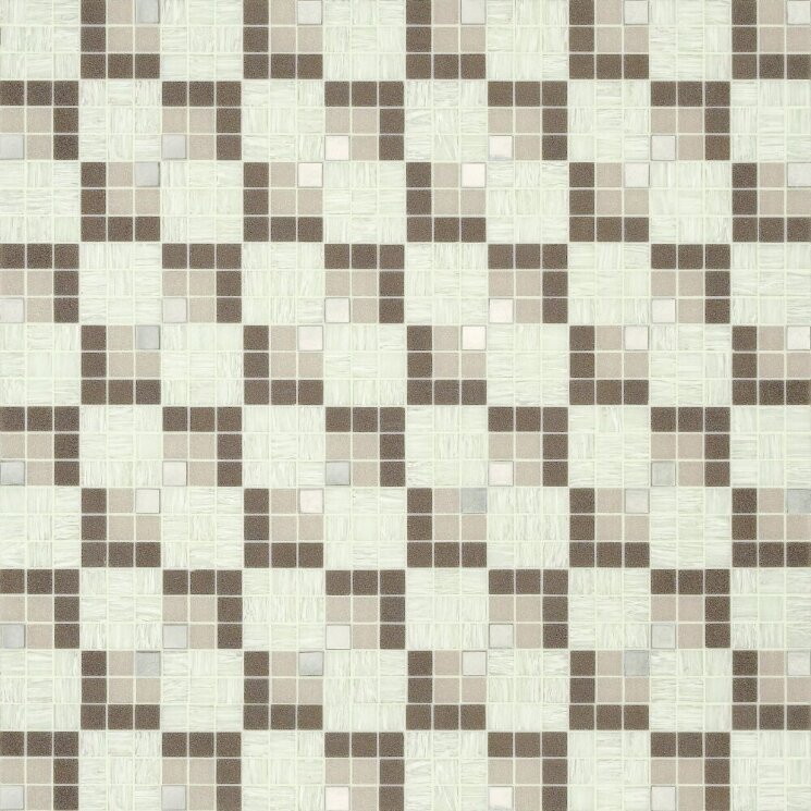 Мозаїка (64.7x64.7) Vibration Grise - Decori 20 з колекції Decori 20 Bisazza