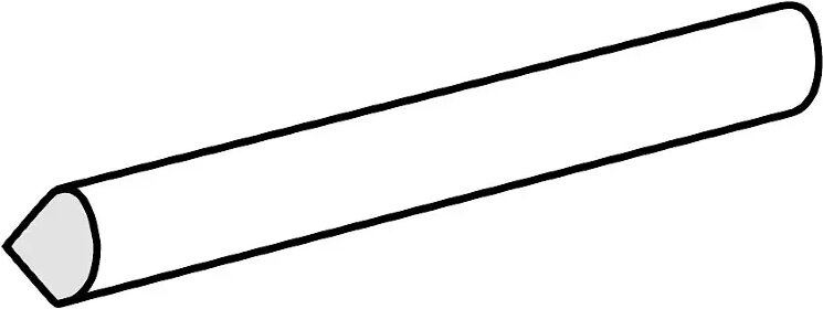 1.2x15 PJ/1521 Profilo Jolly Bianco Neve Tonalite Provenzale з колекції Provenzale Tonalite