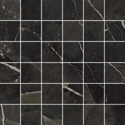 Мозаїка Am 2 Mosaico 5 5 Calacatta Black Honed - 30x30 200147 Archimarble 2
