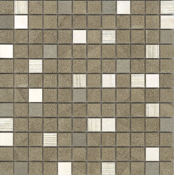 Мозаїка 29.75X29.75 Shagreen Coffee Mosaico Decor 2.5X2.5 Shagreen Aparici