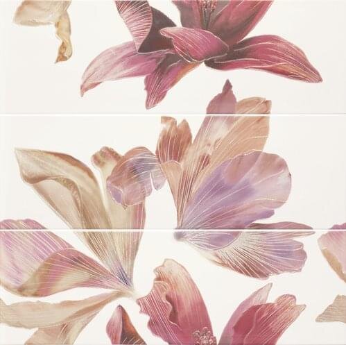 Панно Decor Set 3 Strawberry 84x85 Bloom Ape з колекції Bloom Ape