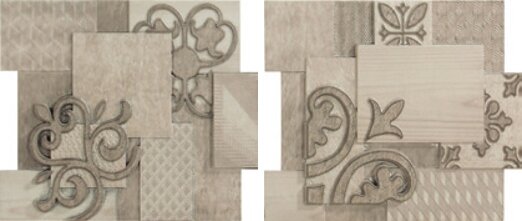 Декор 19.9x46,4 Ceniza Gris Comp Sin Fin Ii-4200 з колекції 4200 Porcelanite Dos