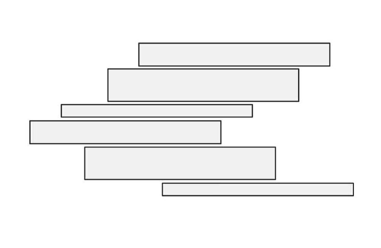 Плитка (21x40) 736272 Pietra Nord Grigio Lis. Sfalsato Mix - Pietra Del Nord з колекції Pietra Del Nord Rex