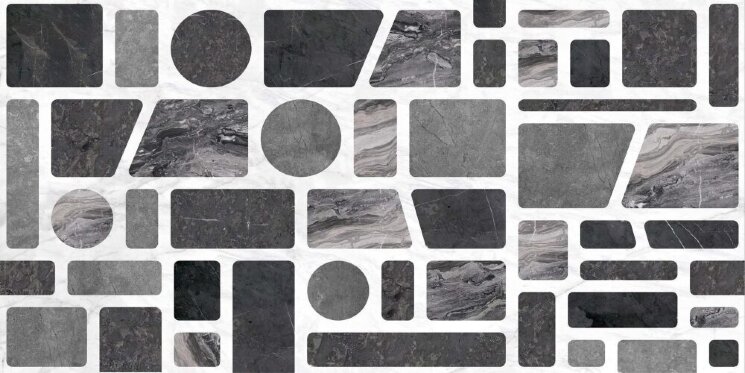 Декор Incertum Dark Digit+ 60x120 Wide And Style Plus ABK з колекції Wide And Style Plus ABK