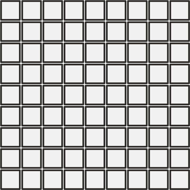 Мозаїка 30,2x30,2 Les Murs Mosaico 81 Pz Stencil Nat - Les Murs з колекції Les Murs EnergieKer