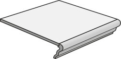 Сходинка 35,8x35,8 Pontevecchio Gradone Toro Appl Rosato - Pontevecchio