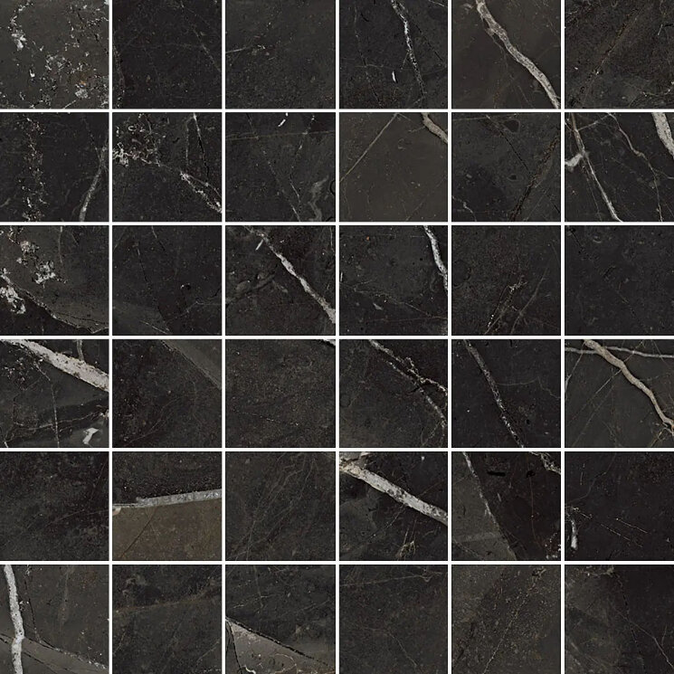 Мозаїка Am 2 Mosaico 5 5 Calacatta Black Soft - 30x30 200132 Archimarble 2 з колекції Archimarble 2 Cerdisa