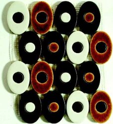 Мозаїка (21.2x27.2) V33B Foglio Pop (miele/perla/titanio/tabacco) - Decors
