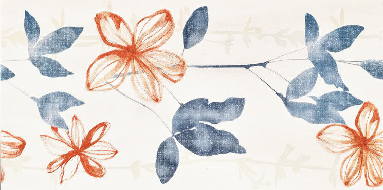 Декор (35x70) 664.0120.008 Blueberry Bouquet Ret - Aroma з колекції Aroma Love Tiles