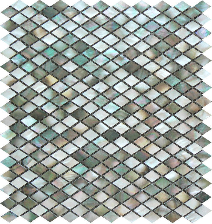 Мозаїка (26.5x28.5) Laguna Diamond Black Lip - Laguna з колекції Laguna Studio Vega