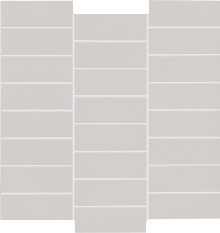 Мозаїка 33,3x33,3 Grey Mos/Manhattan - Comfort G - DCOGMMA40 з колекції Comfort G Dom Ceramiche