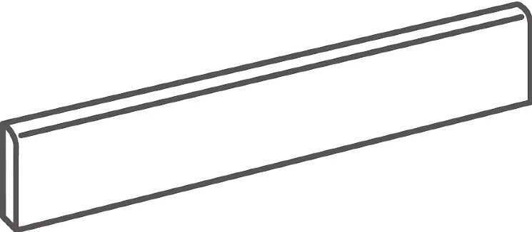 Плінтус 7x60 CRK6R11BT BattiscopaR.Avorio Castelvetro Rock з колекції Rock Castelvetro