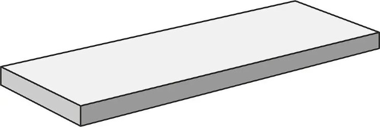 33x73 Y75436001 Marble step left polished Steuler Marble з колекції Marble Steuler