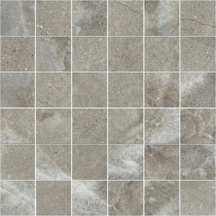 Мозаїка 30x30 A038577 Cross taupe mos Ape Cross з колекції Cross Ape