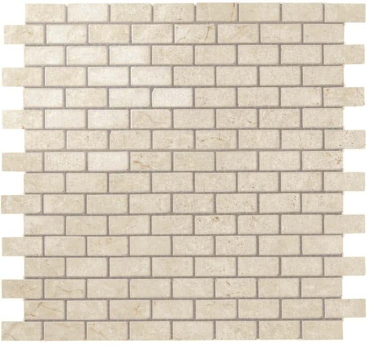 Мозаїка Marvel Cream P. Mosaico Lapp. Burattato AS32 з колекції Marvel Stone Atlas Concorde