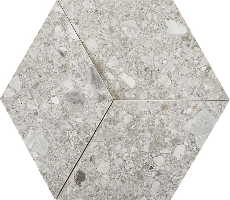 Мозаїка Grey Decoro 3D 29x33.5 Mystone Ceppo Di Gre Marazzi з колекції Mystone Ceppo Di Gre Marazzi