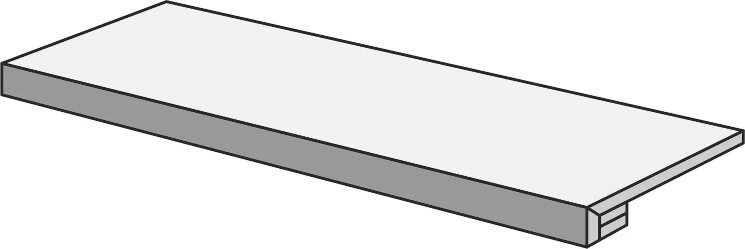 Сходинка 33x119 Step tile Antislip R10 Gigacer DSG Inclusioni Classico з колекції Inclusioni Classico Gigacer DSG