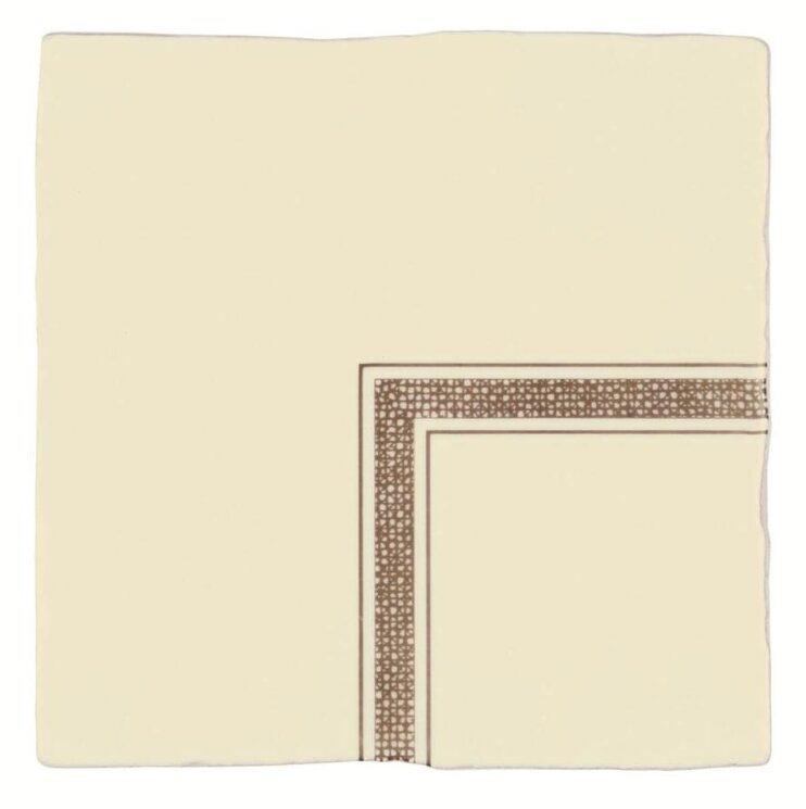 Декор Linen Corner Sepia On Palomino 13x13 Residence Winchester з колекції Residence Winchester