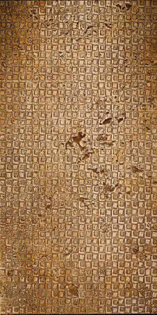 Декор (30.5x60) Mood Fondo Oro-Decoro Travertino - Avant-Garde з колекції Appia Antica Petra Antiqua
