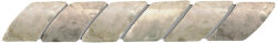 Бордюр (3x20) 045Lb05 P. D. Sole Treccia Marmo Bianco - Pietre Del Sole