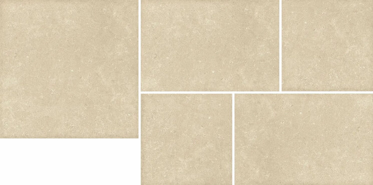 Плитка Salentina Modulo 3 C Sand Cross - 64x128.2 SLC3CSN Salentina з колекції Salentina Ricchetti