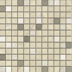 Мозаїка 29.75X29.75 Shagreen White Mosaico Decor 2.5X2.5 Shagreen Aparici