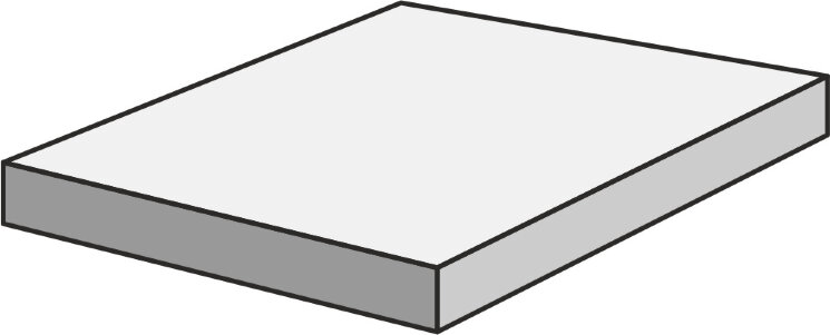 Кутова сходинка 30,2x30,2 Board Gradone Angolare Costa Retta Dx Dust Rett. *4 - Board з колекції Board Unicom Starker