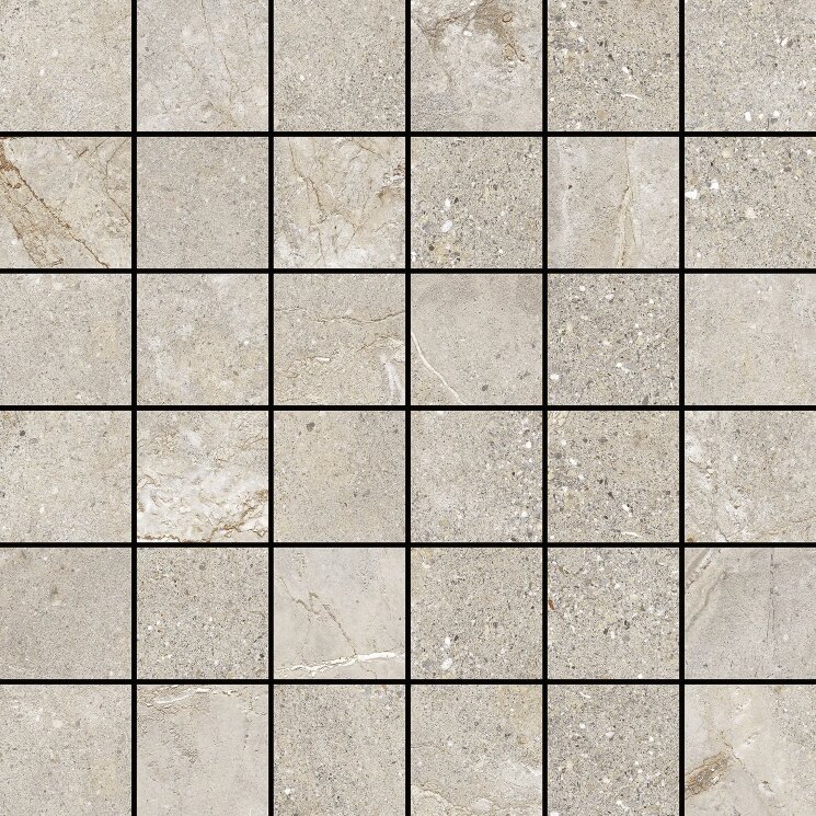 Мозаїка 29.5x29.5 DC4037 Stone age mosaic greige natural Aleluia Stone Age з колекції Stone Age Aleluia
