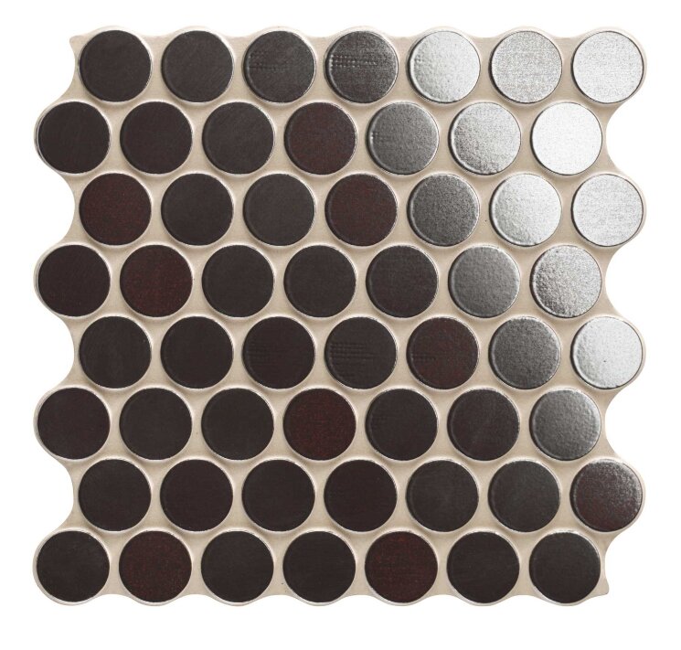 Плитка 30,9x30,9 Circle Metal-Circle з колекції Circle Realonda Плитка 30,9x30,9 Circle Metal-Circle з колекції Circle Realonda