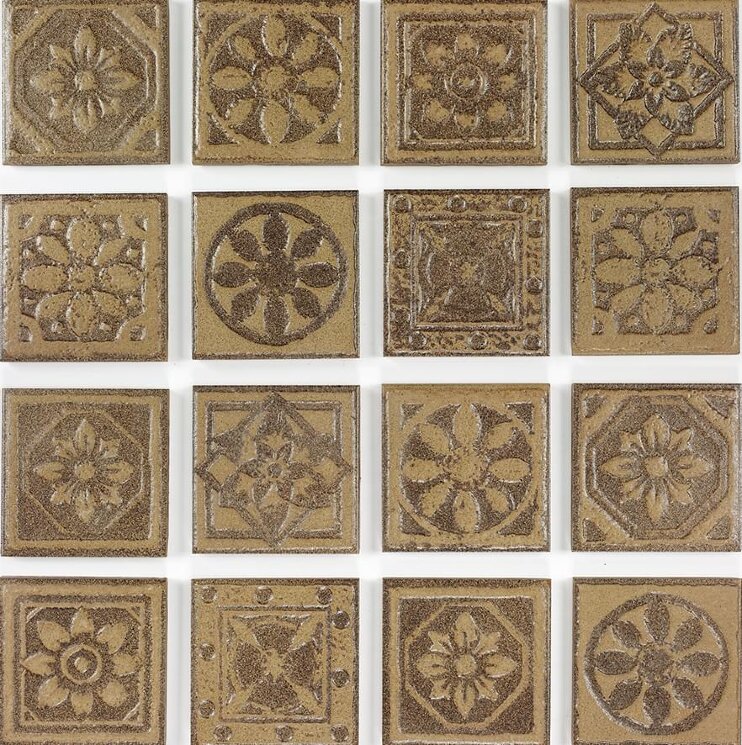 Вставка Ferrico 8x8 Taco Azulejos Borja з колекції Taco Azulejos Borja Вставка Ferrico 8x8 Taco Azulejos Borja з колекції Taco Azulejos Borja