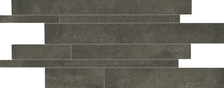 Плитка 30x60 Listelli Sfalsati Black Nat - Be-Square - M63KC9R з колекції Be-Square Emilceramica