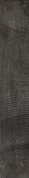 Плитка (16.5x100) 63207 Fondi Black - Kendo